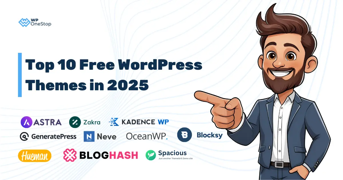 10 Best Free WordPress Themes for Bloggers in 2025